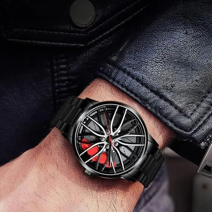 Stereoscopic Car Wheel Watch ZUXO
