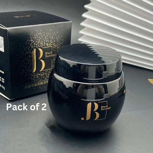 Black Bandage Hyaluronic Acid Active Peptide Face Cream (Pack of 2) ekmkfy-ae