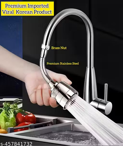 360 Degree Flexible Rotating Kitchen Faucet Zuxo